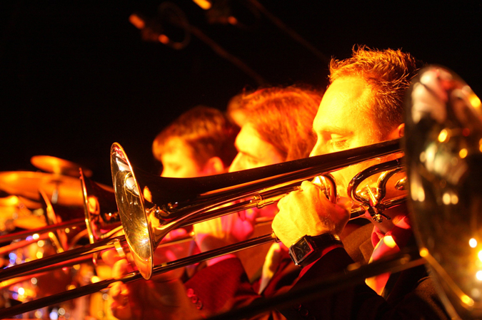 Jazz orkester i Budapest