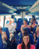 Minibuss guiding fra flyplass i Budapest