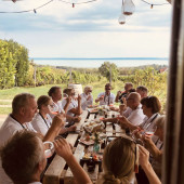 Vinklubbtur i Balaton faktisk - joda, vi gjør det også!