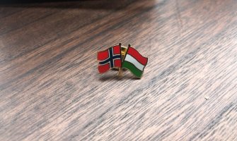Vennskaps-pin Norge – Ungarn 2016
